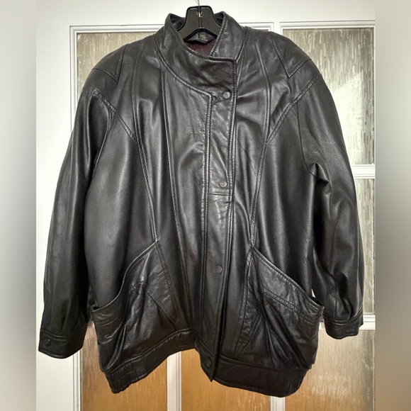 Vintage Jean Pierre Genuine Leather Jacket – Women’s M - Picture 4 of 13